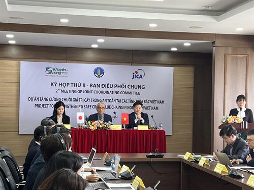 Initial achievements of the Project for Strengthening Safe Crop Value Chains in Northern Vietnam