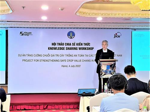 Knowledge Sharing Seminar-JICA Project for Strengthening Safe Crop Value Chains in Northern Vietnam